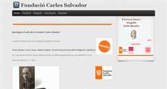 Desktop Screenshot of carlessalvador.net